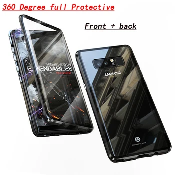 360 Full Protection Metal Case For Samsung Galaxy S10 S10 Plus front back Tempered Glass Aluminum Bumper Case for S9plus Note8 9
360 Full Protection Metal Case For Samsung Galaxy S10 S10 Plus front back Tempered Glass Aluminum Bumper Case for S9plus Note8 9