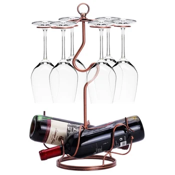 6 Cups CIron Art Red Wine Rack Cork Container Bottle Holder Kitchen Bar Display Handcraft Wine Stand Decoration Home Supply
6 Cups CIron Art Red Wine Rack Cork Container Bottle Holder Kitchen Bar Display Handcraft Wine Stand Decoration Home Supply