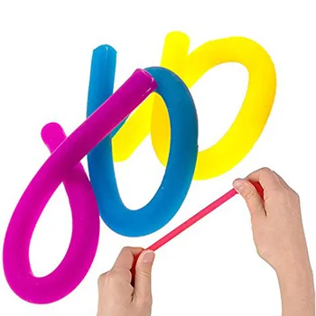 5pcs/lot Stretchy String Fidget Noodle Can Pull to 1 Meter Long Autism/ADHD/Anxiety TPR Squeeze Fidget Fiddle Sensory Toy
5pcs/lot Stretchy String Fidget Noodle Can Pull to 1 Meter Long Autism/ADHD/Anxiety TPR Squeeze Fidget Fiddle Sensory Toy