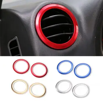 SHINEKA Aluminium Alloy AC Vent Outlet Cover Trim Air Conditioning Decorative Ring Frame Sticker for Suzuki Jimny Car Styling
SHINEKA Aluminium Alloy AC Vent Outlet Cover Trim Air Conditioning Decorative Ring Frame Sticker for Suzuki Jimny Car Styling