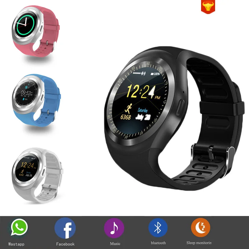 Bluetooth Y1 Smart Watch Phone Call GSM Sim Remote Camera Information Display Sports Pedometer Relogio Android Sport watch 747
Bluetooth Y1 Smart Watch Phone Call GSM Sim Remote Camera Information Display Sports Pedometer Relogio Android Sport watch 747