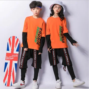 Kid Hip Hop Clothing Casual Shirt Sweatshirt Tops Pants Outfits Girls Boy Jazz Dancewear Costumes Ballroom Dancing Clothing Suit
Kid Hip Hop Clothing Casual Shirt Sweatshirt Tops Pants Outfits Girls Boy Jazz Dancewear Costumes Ballroom Dancing Clothing Suit