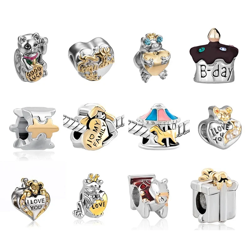 Punk Frog Cat Letter I Love You Good Luck I Love My Family Small Beads Charms Fit Bracelets & Bangles For Women New Fashion DIY
Punk Frog Cat Letter I Love You Good Luck I Love My Family Small Beads Charms Fit Bracelets & Bangles For Women New Fashion DIY