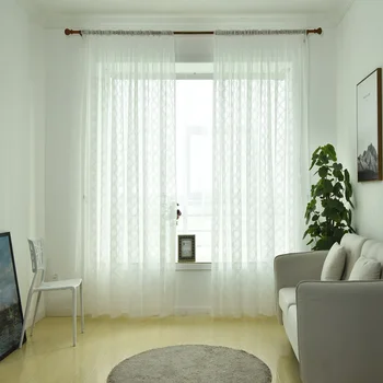1pc Transparent Romantic Tulle Curtains Voile Window Curtains for Living Room Bedroom Balcony Decor Blackout Curtains
1pc Transparent Romantic Tulle Curtains Voile Window Curtains for Living Room Bedroom Balcony Decor Blackout Curtains