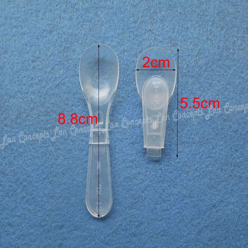 2g HDPE spoon plastic measuring scoop 8