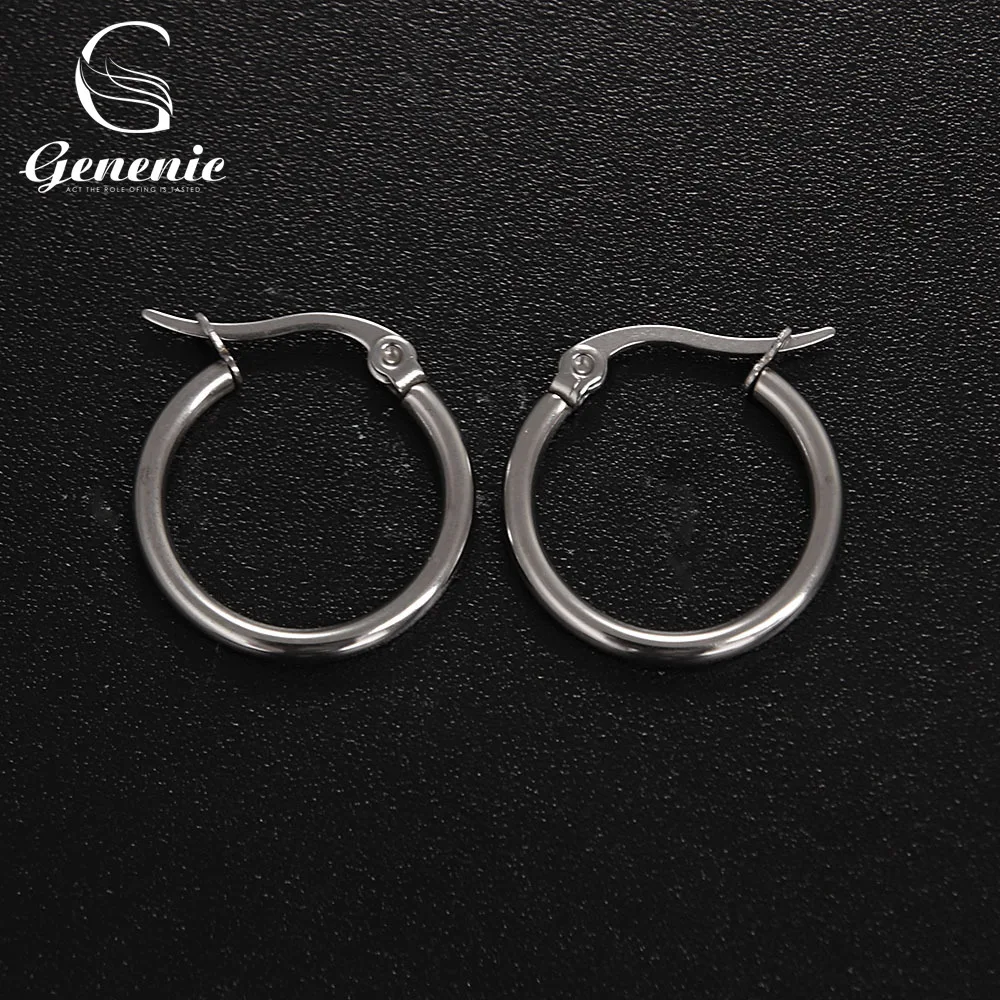 1 Pair Women Simple Stainless Steel Gold\Silver\Black Color Hoop Earrings Hot Sale Multi Size 10mm-70mm Nice Gift
1 Pair Women Simple Stainless Steel Gold\Silver\Black Color Hoop Earrings Hot Sale Multi Size 10mm-70mm Nice Gift