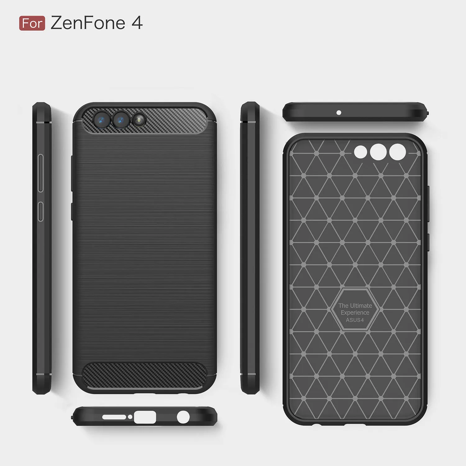 Case For ASUS Zenfone 4 ZE554KL Full Cover Protective Shockproof Carbon Fiber Soft TPU Back Capa Coque
Case For ASUS Zenfone 4 ZE554KL Full Cover Protective Shockproof Carbon Fiber Soft TPU Back Capa Coque