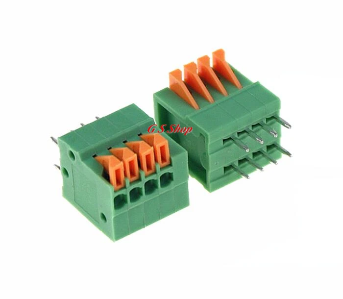 10PCS 2.54mm Terminal Blocks Connector 4P KF141R Can be stitching Straight Pin Green Environmental Protection 150V/2A
10PCS 2.54mm Terminal Blocks Connector 4P KF141R Can be stitching Straight Pin Green Environmental Protection 150V/2A
