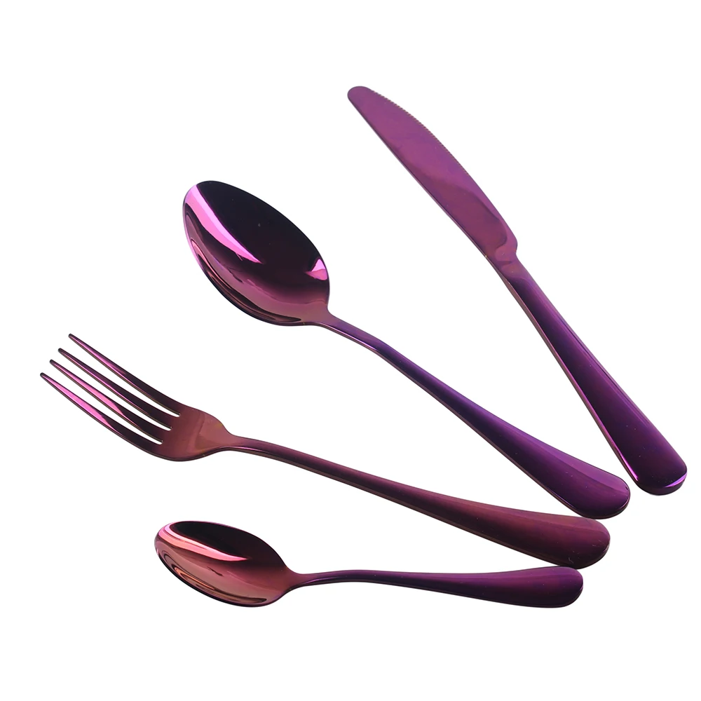 Stainless Steel Gold Cutlery Set Dinnerware Tableware Set Mirror Polished Dinner Knife Fork Set 24pcs/set
Stainless Steel Gold Cutlery Set Dinnerware Tableware Set Mirror Polished Dinner Knife Fork Set 24pcs/set