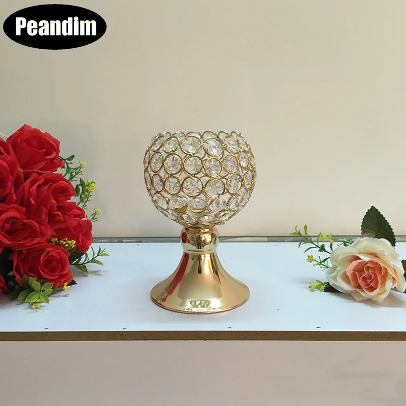 PEANDIM Gold Crystal Wedding Centerpieces Candelabra Parties Ball Candle Holder Home Decoration Anniversary Candle Lantern Gifts
PEANDIM Gold Crystal Wedding Centerpieces Candelabra Parties Ball Candle Holder Home Decoration Anniversary Candle Lantern Gifts