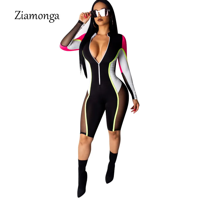 Ziamonga Bodycon Sexy Jumpsuit Shorts For Women Long Sleeve Fitness Rompers Womens Jumpsuit Female Streetwear Playsuit Women
Ziamonga Bodycon Sexy Jumpsuit Shorts For Women Long Sleeve Fitness Rompers Womens Jumpsuit Female Streetwear Playsuit Women