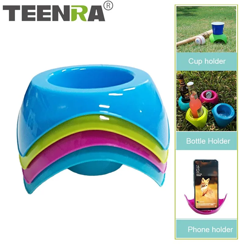 TEENRA 4Pcs/ set Plastic Beach Sand Coaster Drink Cup Holder Sand Cup Holder For Beverage Phone Holder 
TEENRA 4Pcs/ set Plastic Beach Sand Coaster Drink Cup Holder Sand Cup Holder For Beverage Phone Holder