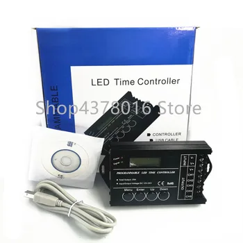 TC420 RGB LED Controller Time 5 Channel Total Output 20A Common Anode Programmable for led strip module DC12V/24V
TC420 RGB LED Controller Time 5 Channel Total Output 20A Common Anode Programmable for led strip module DC12V/24V