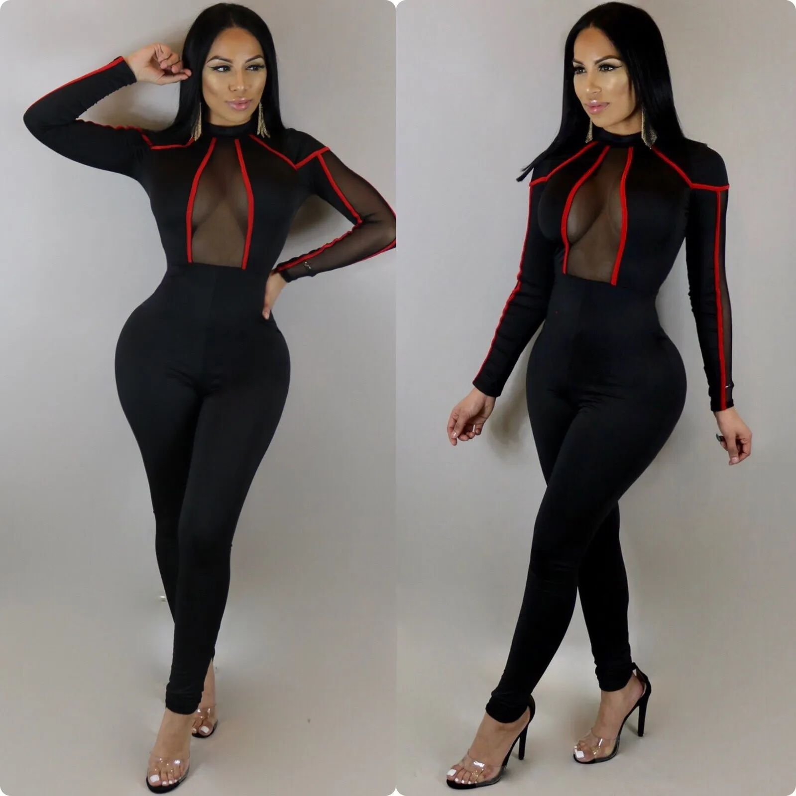 women's dressy jumpsuits with sleeves