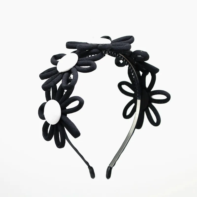 2019 NEW summer sunflower black with white full head headband girls hair accessories
2019 NEW summer sunflower black with white full head headband girls hair accessories