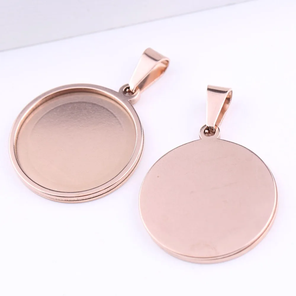 onwear 10pcs rose gold stainless steel blank cabochon base trays 25mm dia blank cameo bezel settings diy jewelry findings
onwear 10pcs rose gold stainless steel blank cabochon base trays 25mm dia blank cameo bezel settings diy jewelry findings