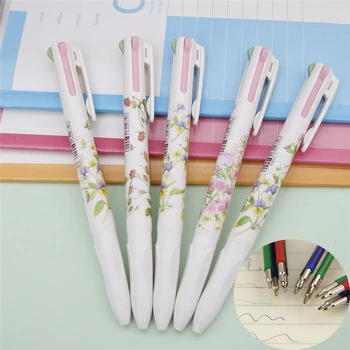 1Pc 4 In 1 Colored Novelty Ballpoint Pen Floral Pens Stationery Canetas Material Escolar Office School Supplies
1Pc 4 In 1 Colored Novelty Ballpoint Pen Floral Pens Stationery Canetas Material Escolar Office School Supplies