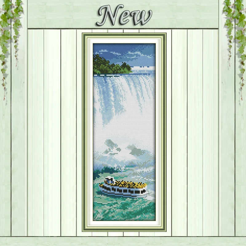 Niagara Falls famous river scenery paintings Embroidery sets Cross Stitch DMC 14CT 11CT Counted print on canvas Needlework kits
Niagara Falls famous river scenery paintings Embroidery sets Cross Stitch DMC 14CT 11CT Counted print on canvas Needlework kits