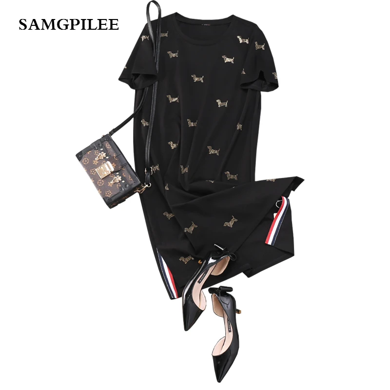 2019 Sale New A-line Print Short Sleeve Diamonds Knee-length Fashion Natural O-neck Spring Women Dress L-4xl
2019 Sale New A-line Print Short Sleeve Diamonds Knee-length Fashion Natural O-neck Spring Women Dress L-4xl