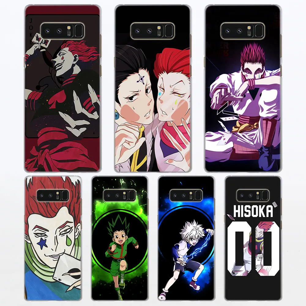 anime hunter x hunter Pattern clear frame hard Back Case Cover for Samsung Galaxy Note 9 Note 8 Note 5 S6 S7 Edge S8 S9 Plus
anime hunter x hunter Pattern clear frame hard Back Case Cover for Samsung Galaxy Note 9 Note 8 Note 5 S6 S7 Edge S8 S9 Plus