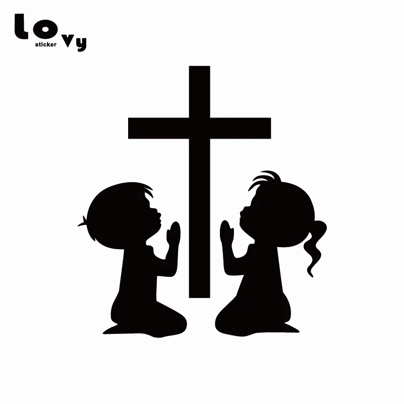 Kids Praying Cross Christian Vinyl Car Sticker/Decal for Car Truck Motorcycle Body Door Window Decoration CA0450
Kids Praying Cross Christian Vinyl Car Sticker/Decal for Car Truck Motorcycle Body Door Window Decoration CA0450