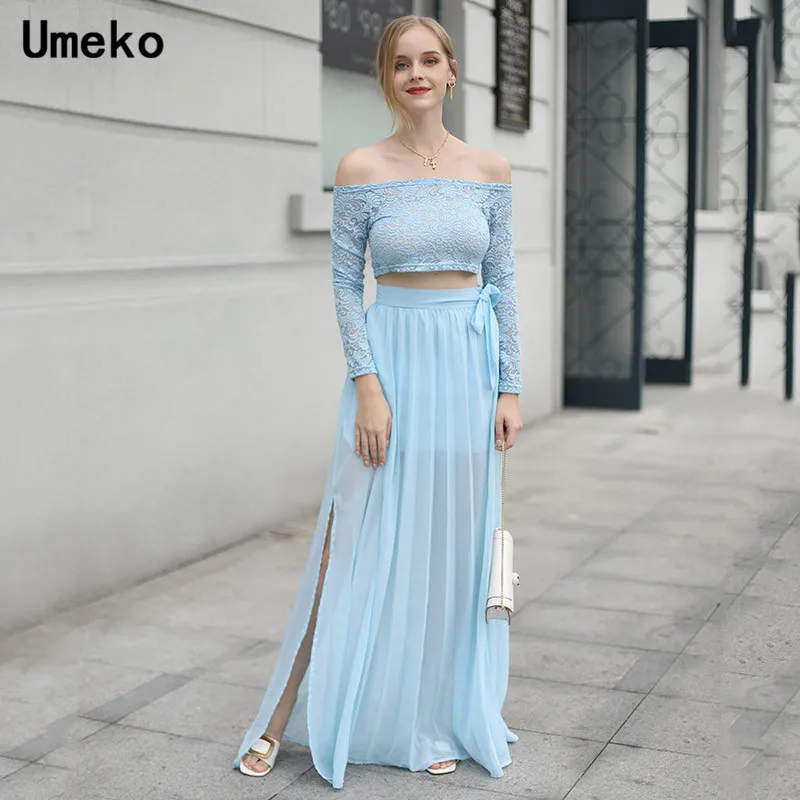 Women Party Dress Long Sleeve Split Off The Shoudler Sexy Lace Pleated Chiffon Club Empire Bohe Casual Women Long Dress
Women Party Dress Long Sleeve Split Off The Shoudler Sexy Lace Pleated Chiffon Club Empire Bohe Casual Women Long Dress
