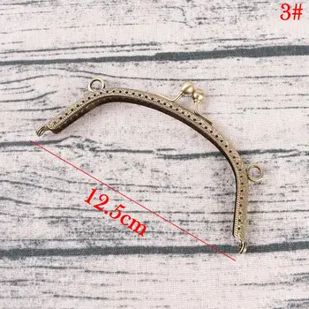20cm Arch Metal Purse Frame Handle For Clutch Bag Making Kiss Clasp Lock Antique Bronze Tone Bags Hardware Handbag Accessories
20cm Arch Metal Purse Frame Handle For Clutch Bag Making Kiss Clasp Lock Antique Bronze Tone Bags Hardware Handbag Accessories