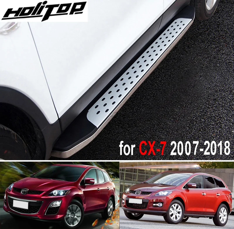 side step side bar running board for Mazda CX-7 2007-2018 CX-9 2007-2015,very reliable quality,thicken mainbody,loading 300KG
side step side bar running board for Mazda CX-7 2007-2018 CX-9 2007-2015,very reliable quality,thicken mainbody,loading 300KG