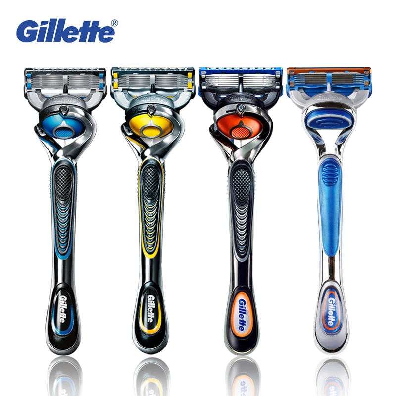 Genuine Gillette Fusion Shaving Razor Blades For Men ProGlide ProShield Brands Straight Razor