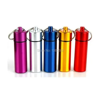 10pcs/lot Multicolor Pocket Portable Aluminum Alloy Waterproof Pill Case storage box Medical kit for outdoor
10pcs/lot Multicolor Pocket Portable Aluminum Alloy Waterproof Pill Case storage box Medical kit for outdoor
