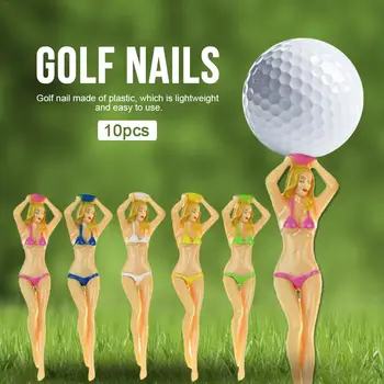 10pcs New High-quality Golf Tees Cartoon Bikini Golf Studs Ball Stud Bikini Studs Golf Accessories Portable Support Wholesale
10pcs New High-quality Golf Tees Cartoon Bikini Golf Studs Ball Stud Bikini Studs Golf Accessories Portable Support Wholesale