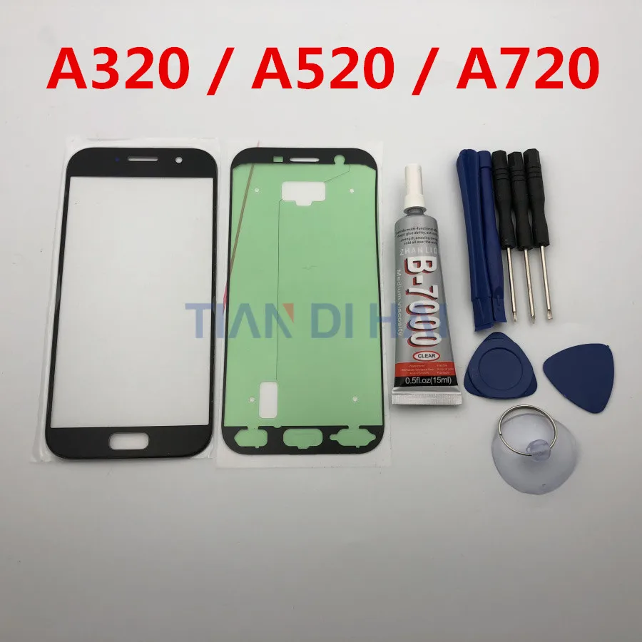 Front LCD touch screen outer glass lens replacement For samsung galaxy A5 A7 A3 2017 A520F A720F A320F + B-7000 Glue Tools
Front LCD touch screen outer glass lens replacement For samsung galaxy A5 A7 A3 2017 A520F A720F A320F + B-7000 Glue Tools