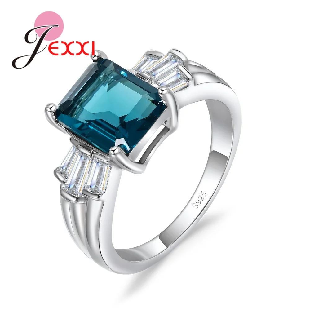 Drop Shipping Genuine 925 Sterling Silver Silver Square Crystals Wedding Enagagement Band Rings For Women Bridal Accessories
Drop Shipping Genuine 925 Sterling Silver Silver Square Crystals Wedding Enagagement Band Rings For Women Bridal Accessories