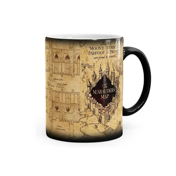 Creative Magic Discoloration Mug,Hot Drink Cup Color Changing Mug Marauders Map Mischief Managed Wine Tea Cup Creative Gifts
Creative Magic Discoloration Mug,Hot Drink Cup Color Changing Mug Marauders Map Mischief Managed Wine Tea Cup Creative Gifts