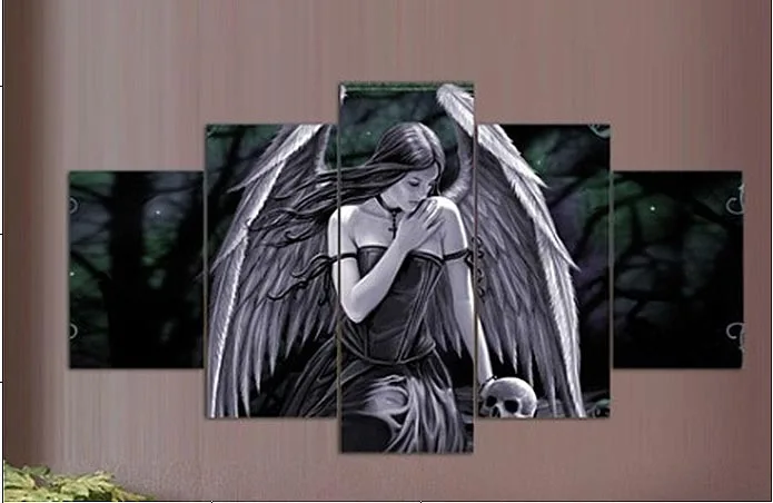 5 Piece Canvas Art Printing HD Angel posters Painting Custom Canvas Print On Canvas Printing Wall Pictures Home Decoration
5 Piece Canvas Art Printing HD Angel posters Painting Custom Canvas Print On Canvas Printing Wall Pictures Home Decoration