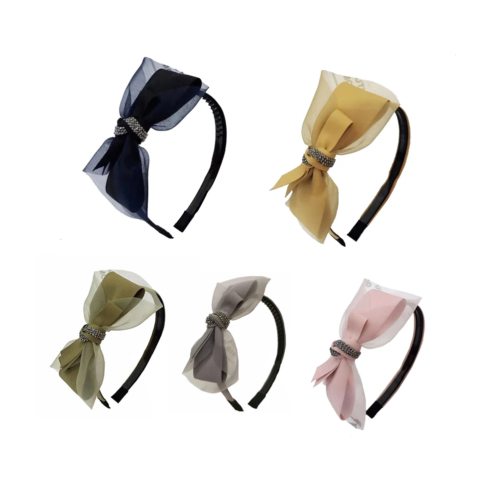 Womens Headband Twist Hairband Bow Knot Cross Tie Mesh Headwrap Hair Band Hoop Female Korean Version Exquisite Hairwear 
Womens Headband Twist Hairband Bow Knot Cross Tie Mesh Headwrap Hair Band Hoop Female Korean Version Exquisite Hairwear