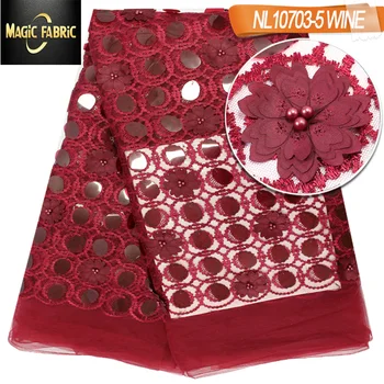 2019 Latest African Tulle Lace Fabric High Quality African Lace Fabric With Stones French Lace Fabric NL10703
2019 Latest African Tulle Lace Fabric High Quality African Lace Fabric With Stones French Lace Fabric NL10703