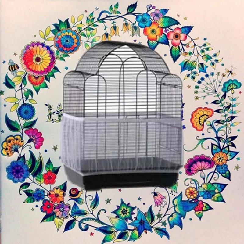 Nylon Mesh Receptor Seed Bird Parrot Cover Soft M L Nylon Airy Fabric Mesh Bird Cage Cover Catcher Bird Supplies
Nylon Mesh Receptor Seed Bird Parrot Cover Soft M L Nylon Airy Fabric Mesh Bird Cage Cover Catcher Bird Supplies