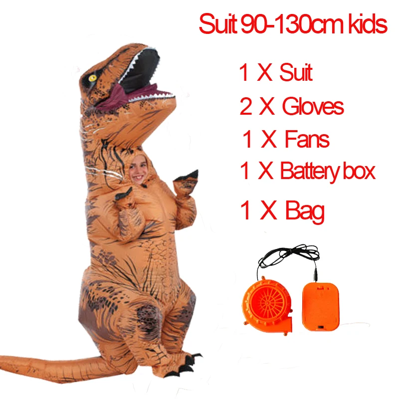 Party Adult t rex Dinosaur Costume Cosplay Anime Inflatable Dinosaur T REX Blowup Halloween Mascot disfraz Costumes for Women