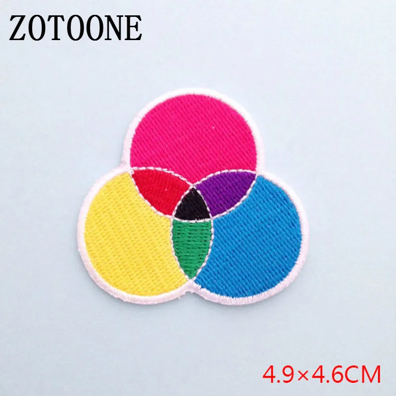 CMYK Geometry Crop Circle Patch Kids Cheap Embroidered Cute Patches Flower Badges Iron On Cartoon Patches For Clothing Stickers
CMYK Geometry Crop Circle Patch Kids Cheap Embroidered Cute Patches Flower Badges Iron On Cartoon Patches For Clothing Stickers