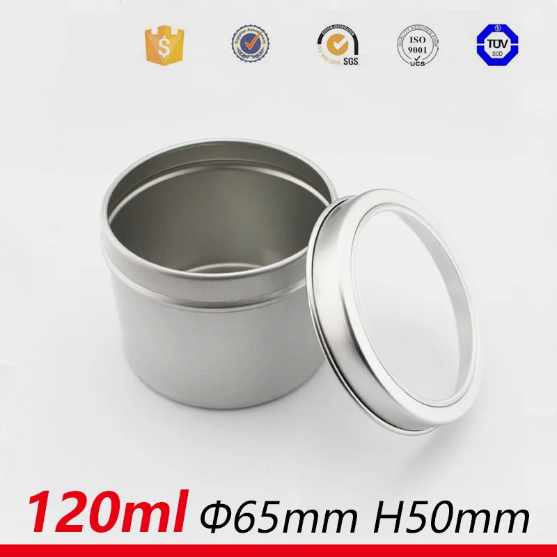 120g Aluminum Tin Container with Window 120ml view Window Aluminium Pots Tins Cosmetic Container Jar 4.2oz empty wax candle jars
120g Aluminum Tin Container with Window 120ml view Window Aluminium Pots Tins Cosmetic Container Jar 4.2oz empty wax candle jars