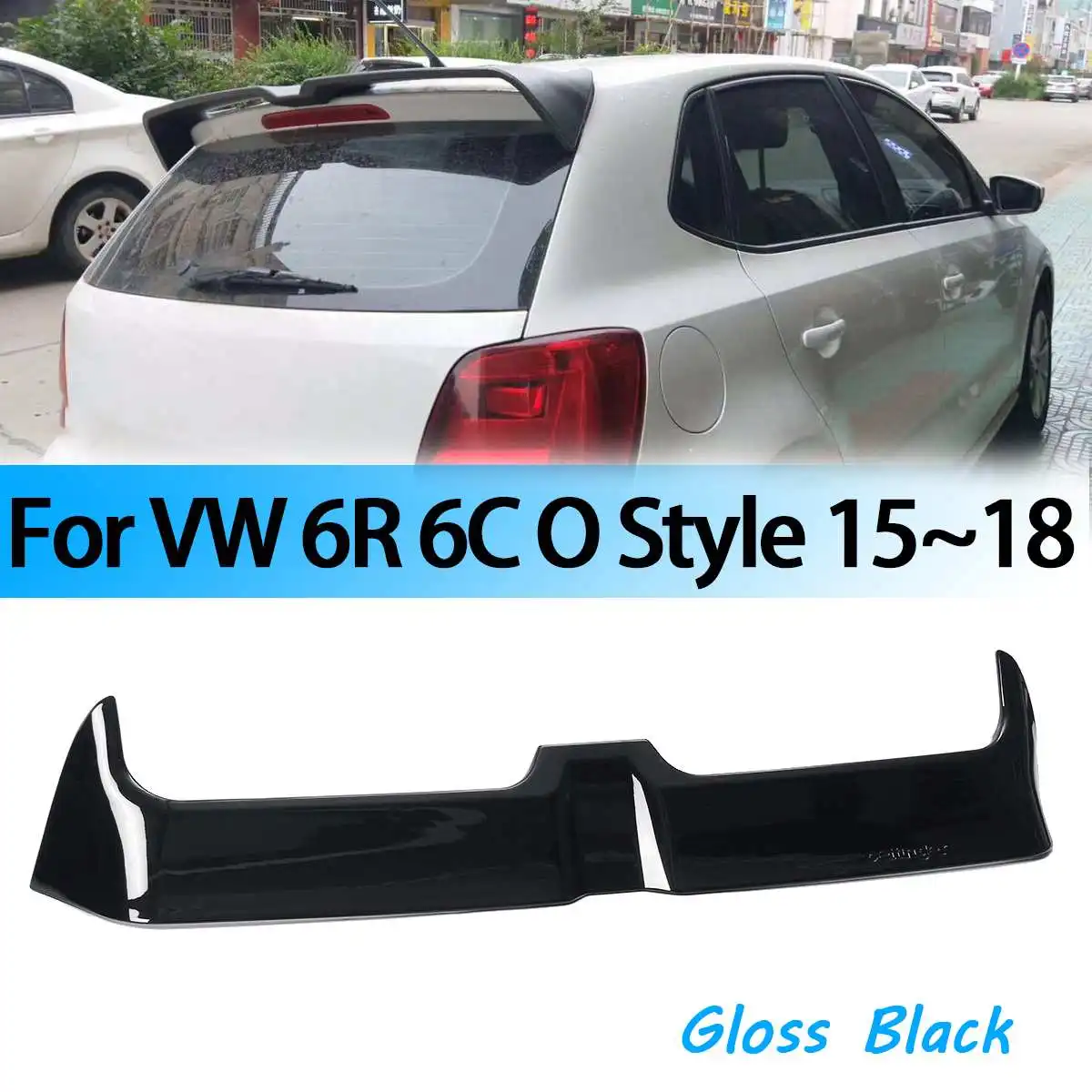 NEW ABS Gloss Black Rear Trunk Roof Spoiler Wing for Volkswagen 6R 6C O Style 2015-2018 Window Tail Wings Black
NEW ABS Gloss Black Rear Trunk Roof Spoiler Wing for Volkswagen 6R 6C O Style 2015-2018 Window Tail Wings Black