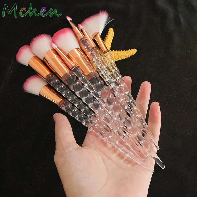 Unicorn Crystal Makeup Brushes Foundation Make up maquiagems Powder Cosmetic Glitter Diamond Concealer Shading Blusher set kits
Unicorn Crystal Makeup Brushes Foundation Make up maquiagems Powder Cosmetic Glitter Diamond Concealer Shading Blusher set kits