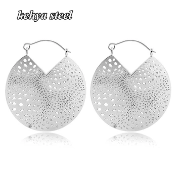 Punk Hyperbole Big Circle Femme Charm Hoop Earrings Gold/Steel Color Women Fashion Jewelry Oorbellen Female
Punk Hyperbole Big Circle Femme Charm Hoop Earrings Gold/Steel Color Women Fashion Jewelry Oorbellen Female