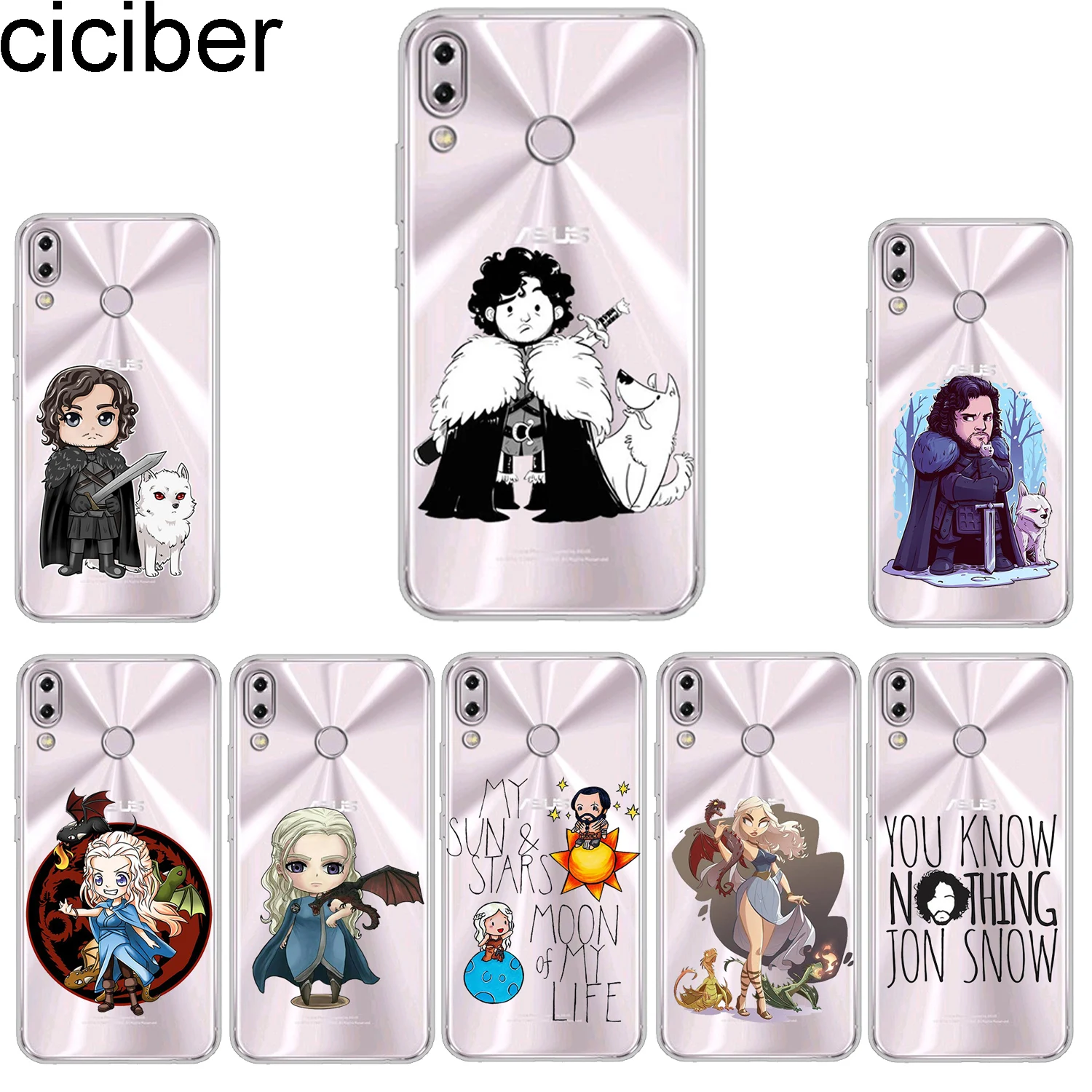 ciciber Phone Cases For ASUS Zenfone 5 5Z 5Q Lite Max Plus (M1) Case Back Cover ZE620KL ZS620KL ZC600KL ZB570TL Game Thrones
ciciber Phone Cases For ASUS Zenfone 5 5Z 5Q Lite Max Plus (M1) Case Back Cover ZE620KL ZS620KL ZC600KL ZB570TL Game Thrones