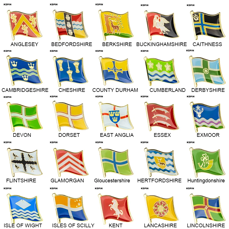 Buckinghamshire County Lapel Pin Badge Gift