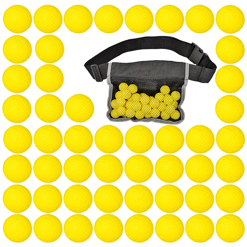 NFSTRIKE 50pcs Round Soft Bullet Foam Bullets For Nerf Rival Series + 1pcs Spherical Bullet Tactical Waist Bag Part Refill Pack
NFSTRIKE 50pcs Round Soft Bullet Foam Bullets For Nerf Rival Series + 1pcs Spherical Bullet Tactical Waist Bag Part Refill Pack