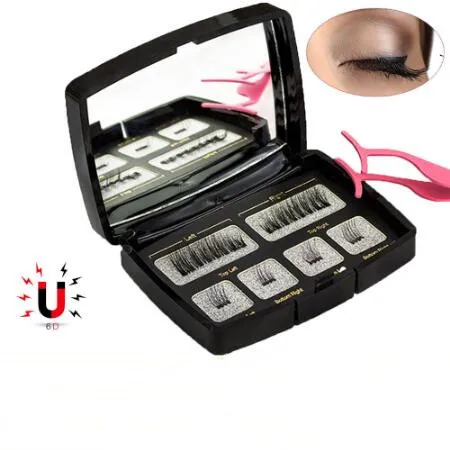 Lashes Makeup Tools Magnetic Eyelashes 2 Magnets Handmade 3D Natural False Eyelashes for Extension with Tweezer Gift Box Mirror
Lashes Makeup Tools Magnetic Eyelashes 2 Magnets Handmade 3D Natural False Eyelashes for Extension with Tweezer Gift Box Mirror