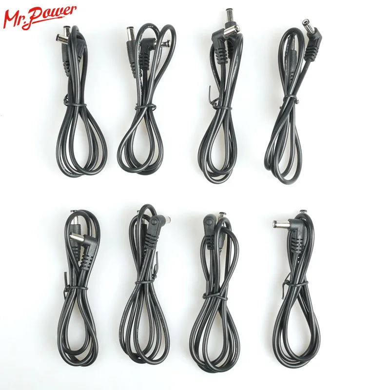 Black Pedal DC Cable Sizing 2.1 mm 8 pcs For Sale, Guitar Effect Patch Power Lead/ cord 56
Black Pedal DC Cable Sizing 2.1 mm 8 pcs For Sale, Guitar Effect Patch Power Lead/ cord 56