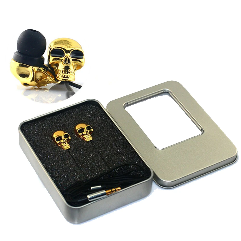 1PC Silver Skull Unique Heads In-ear stere 3.5mm Port Metal Headset Earphones for iPhone Samsung Xiaomi Huawei ipad OPPO MP3
1PC Silver Skull Unique Heads In-ear stere 3.5mm Port Metal Headset Earphones for iPhone Samsung Xiaomi Huawei ipad OPPO MP3